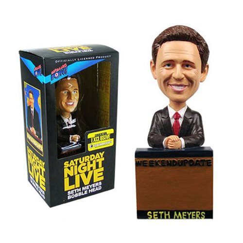 Saturday Night Live Seth Meyers Weekend Update Bobble Head - Convention Exclusive